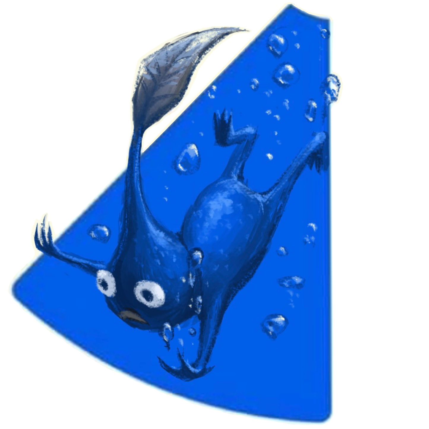 Blue Pikmin Sticker